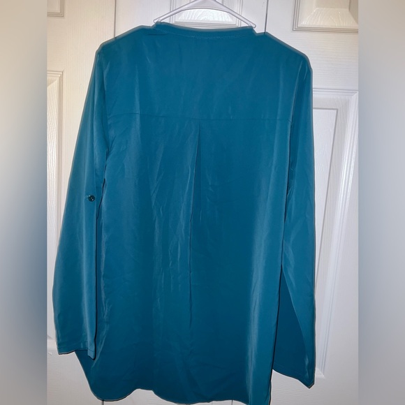 Furnex blouse Turquoise size L for women’s - Picture 4 of 7